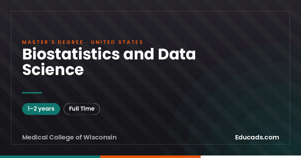 Biostatistics and Data Science