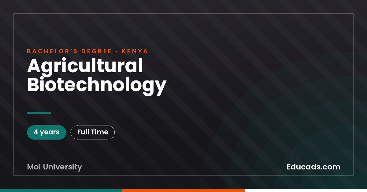 Agricultural Biotechnology
