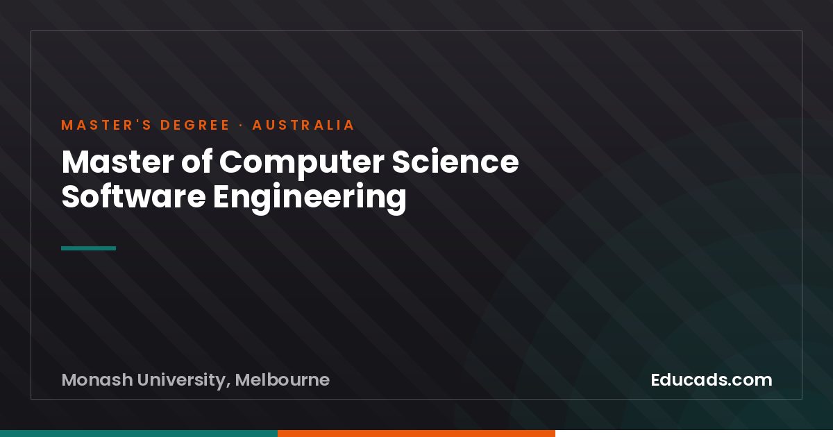 Master of Computer Science Software Engineering