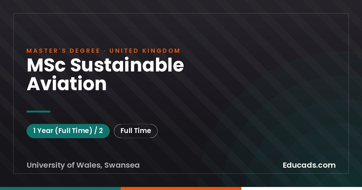 MSc Sustainable Aviation