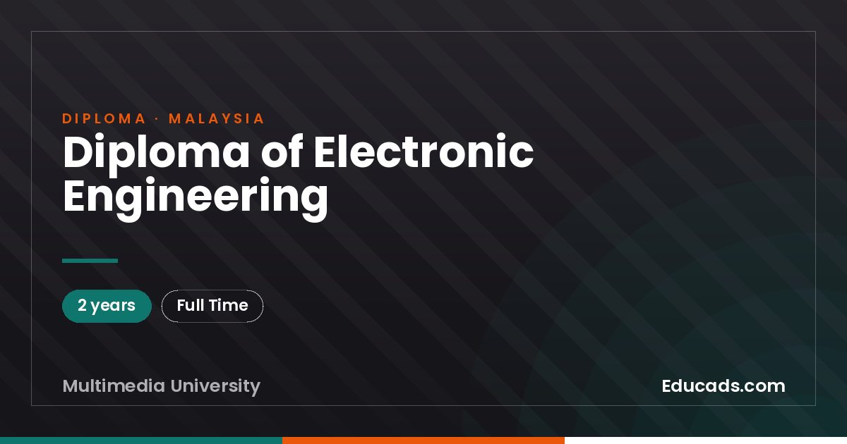 Diploma of Electronic Engineering