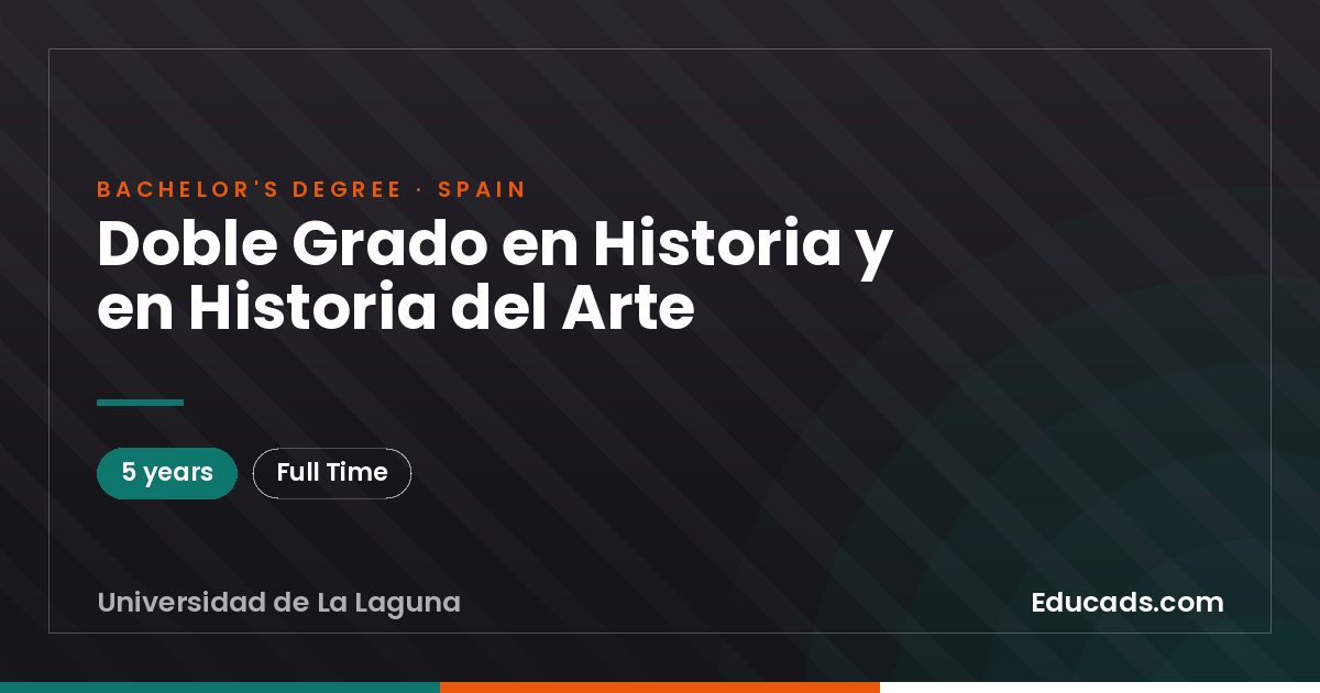 Doble Grado en Historia y en Historia del Arte