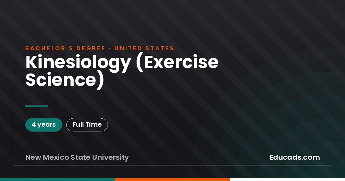 Kinesiology (Exercise Science)