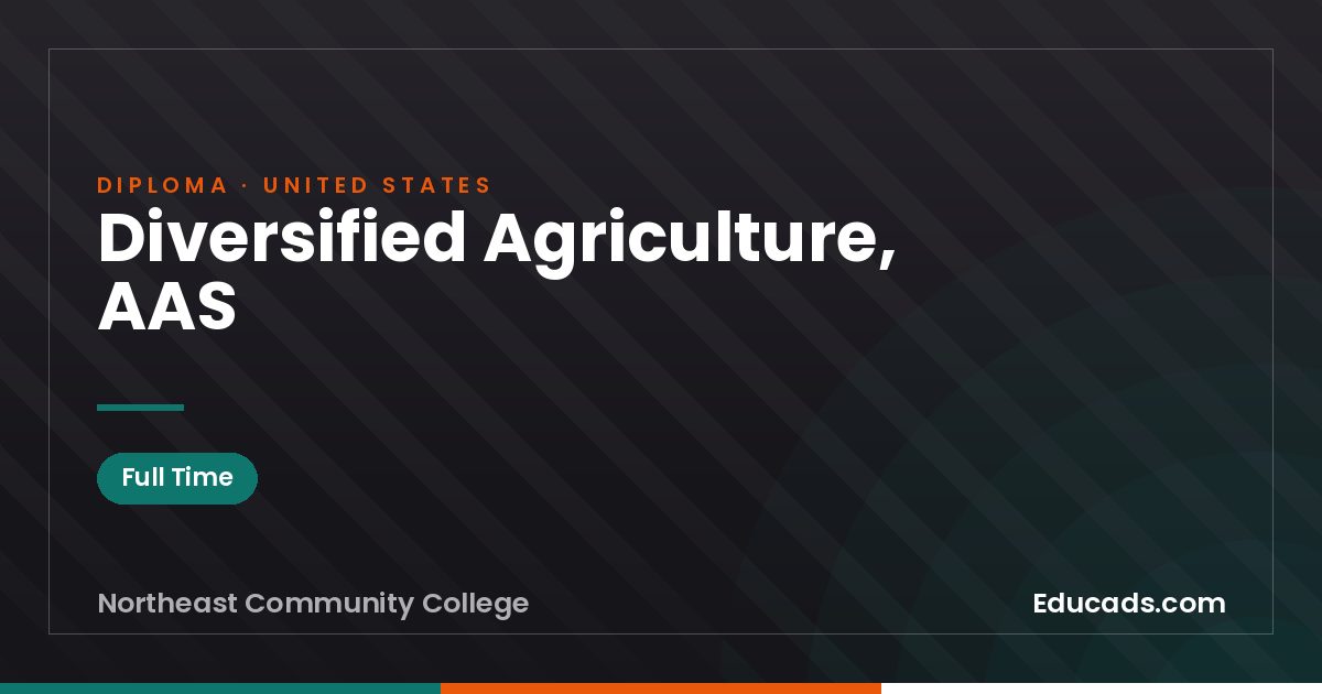 Diversified Agriculture, AAS