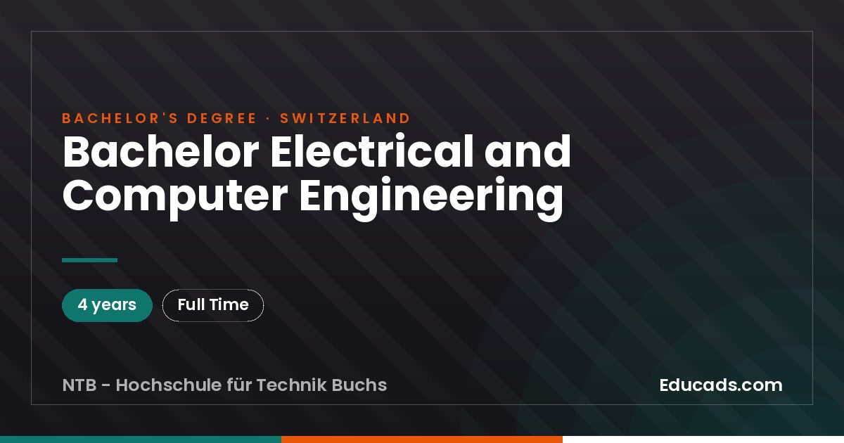 Bachelor Electrical and Computer Engineering