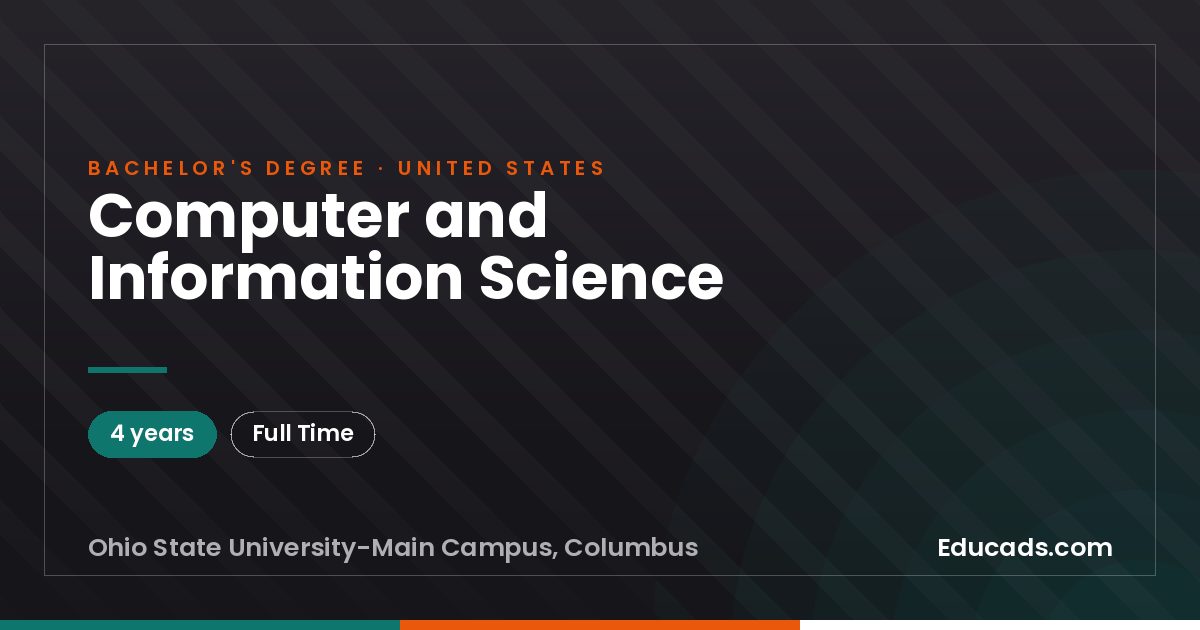 Computer and Information Science