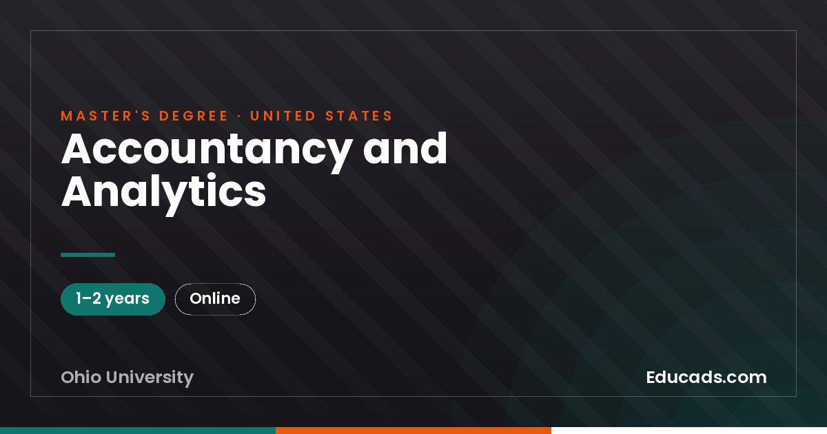 Accountancy and Analytics