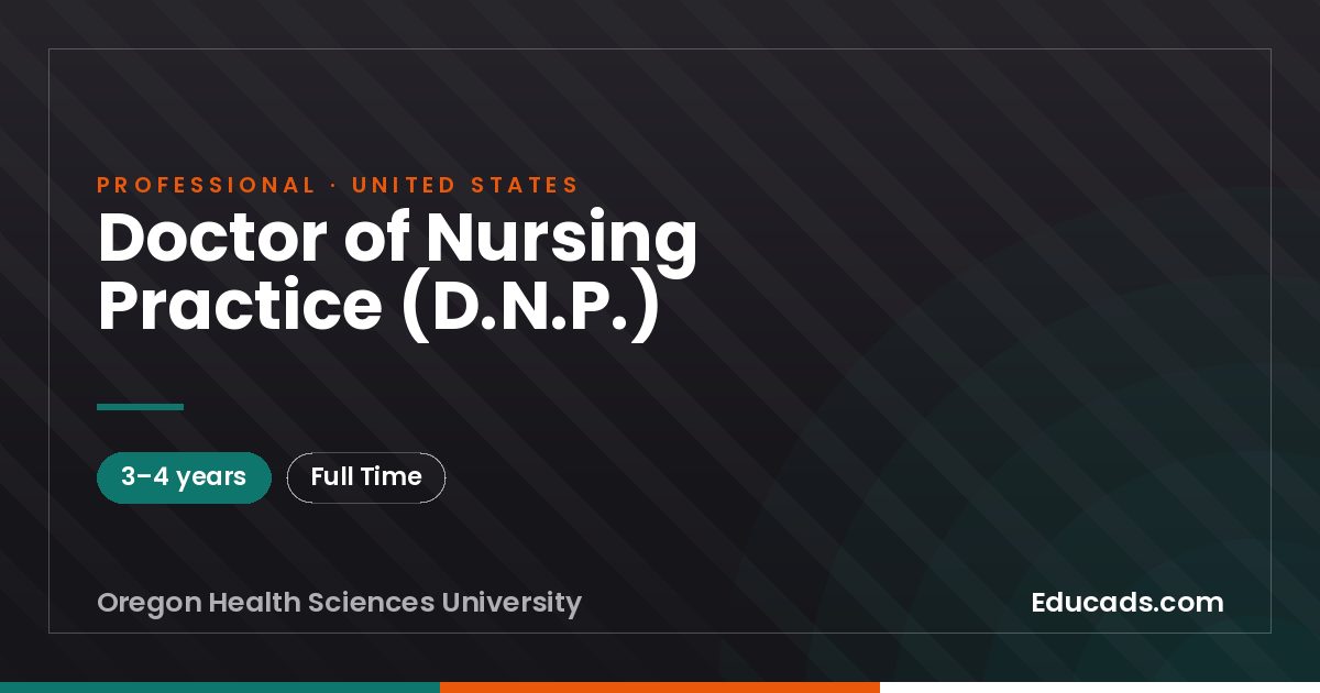 Doctor of Nursing Practice (D.N.P.)