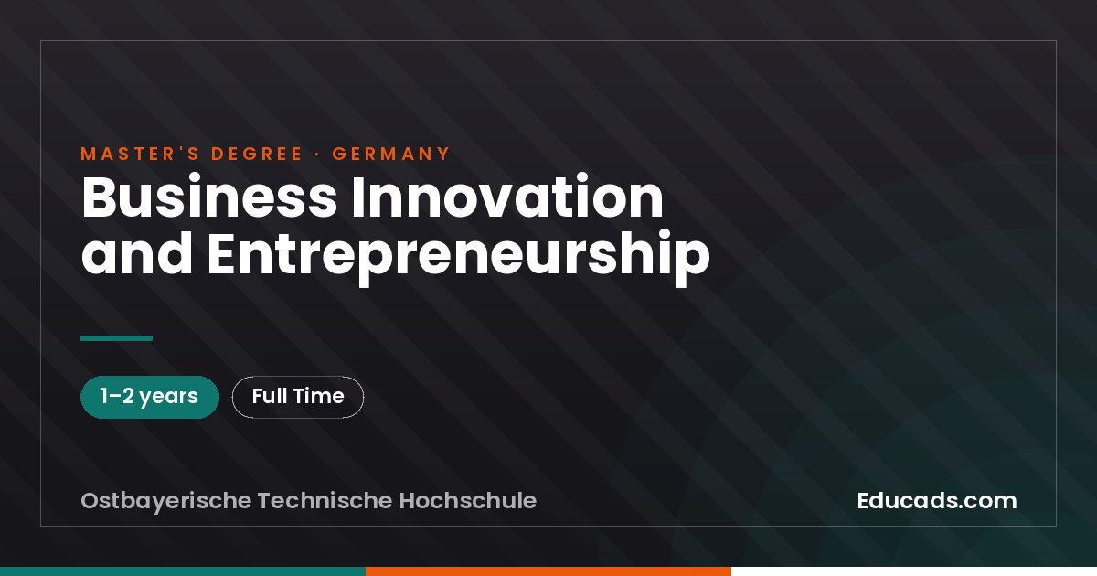 Business Innovation and Entrepreneurship