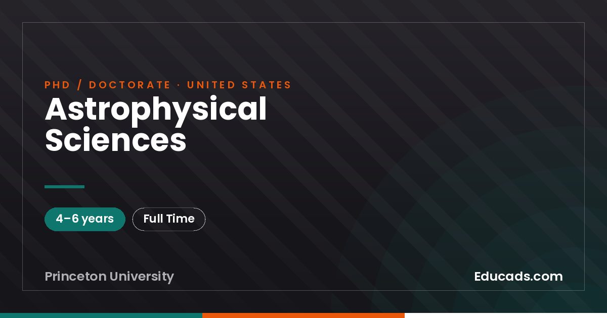 Astrophysical Sciences