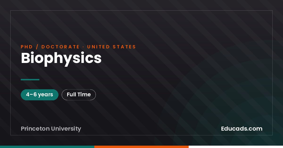 Biophysics