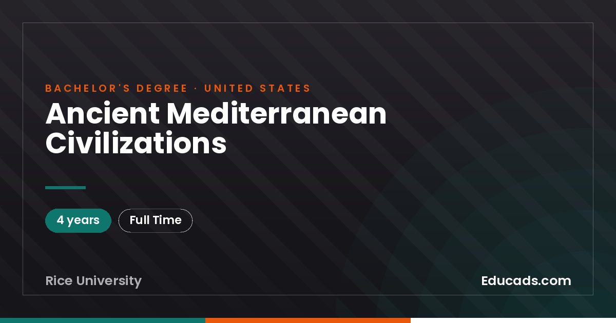 Ancient Mediterranean Civilizations