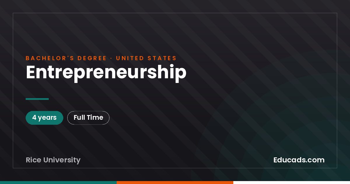 Entrepreneurship