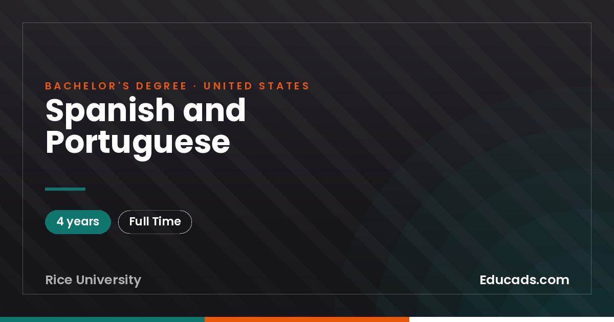 Spanish and Portuguese