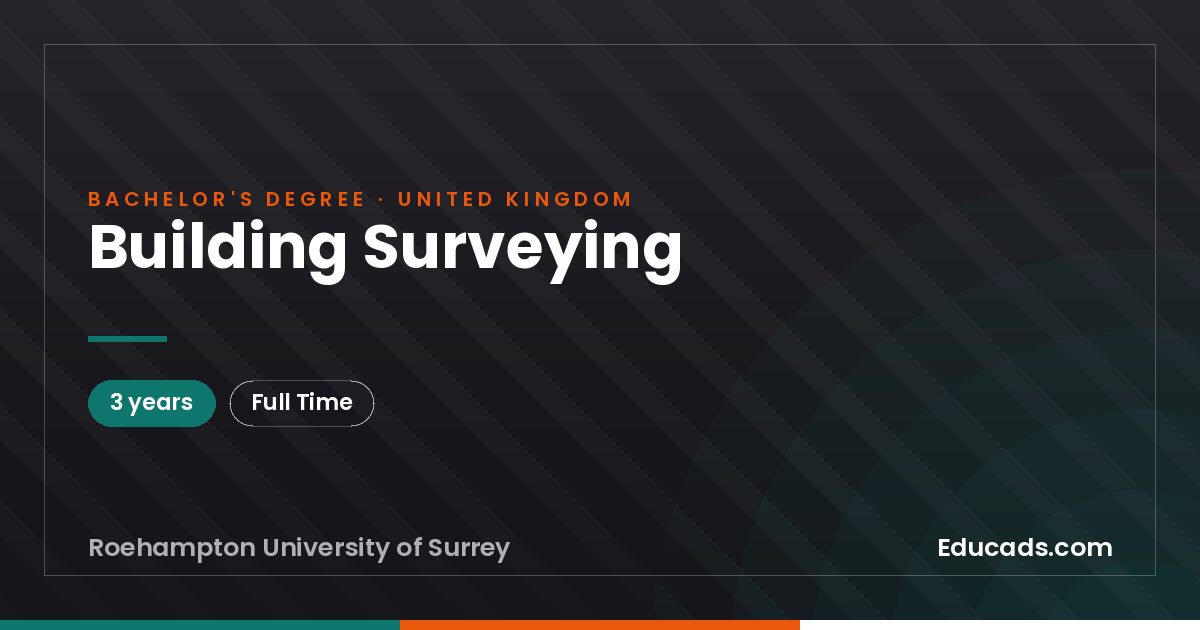Building Surveying