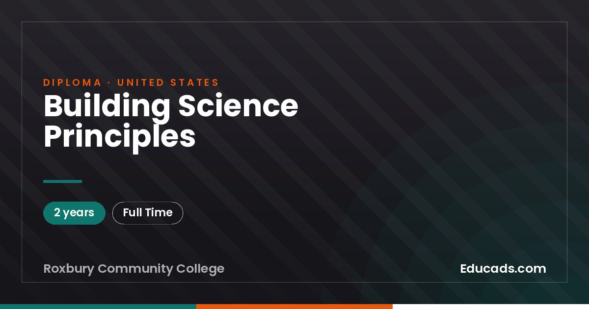 Building Science Principles