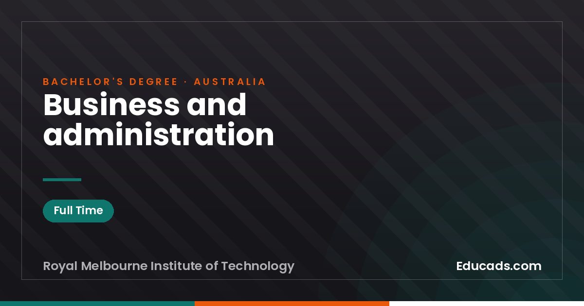 Business and administration