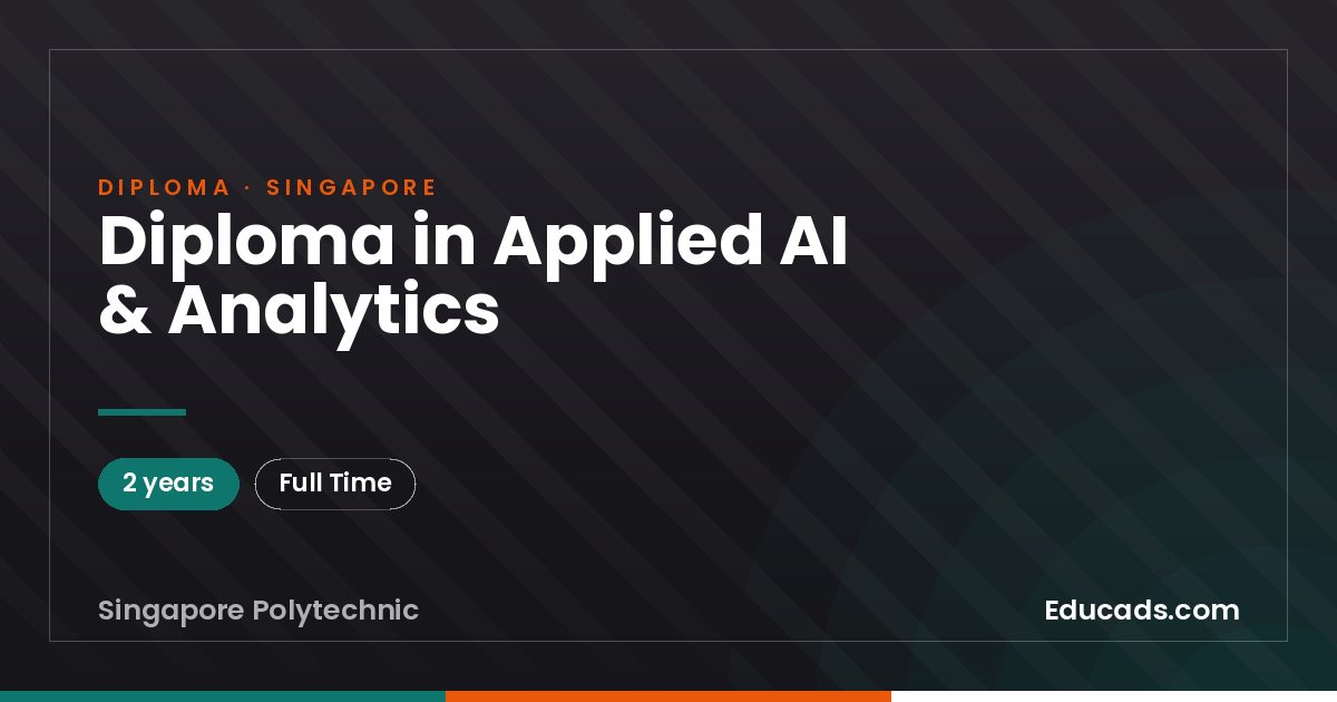 Diploma in Applied AI & Analytics