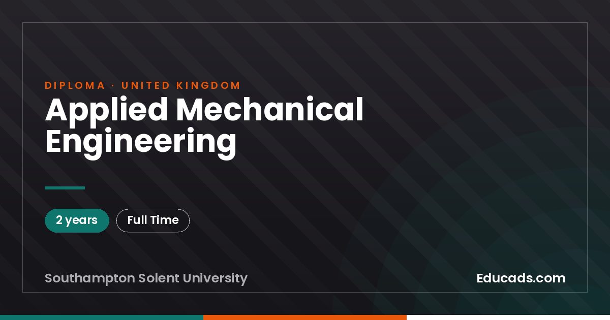 Applied Mechanical Engineering