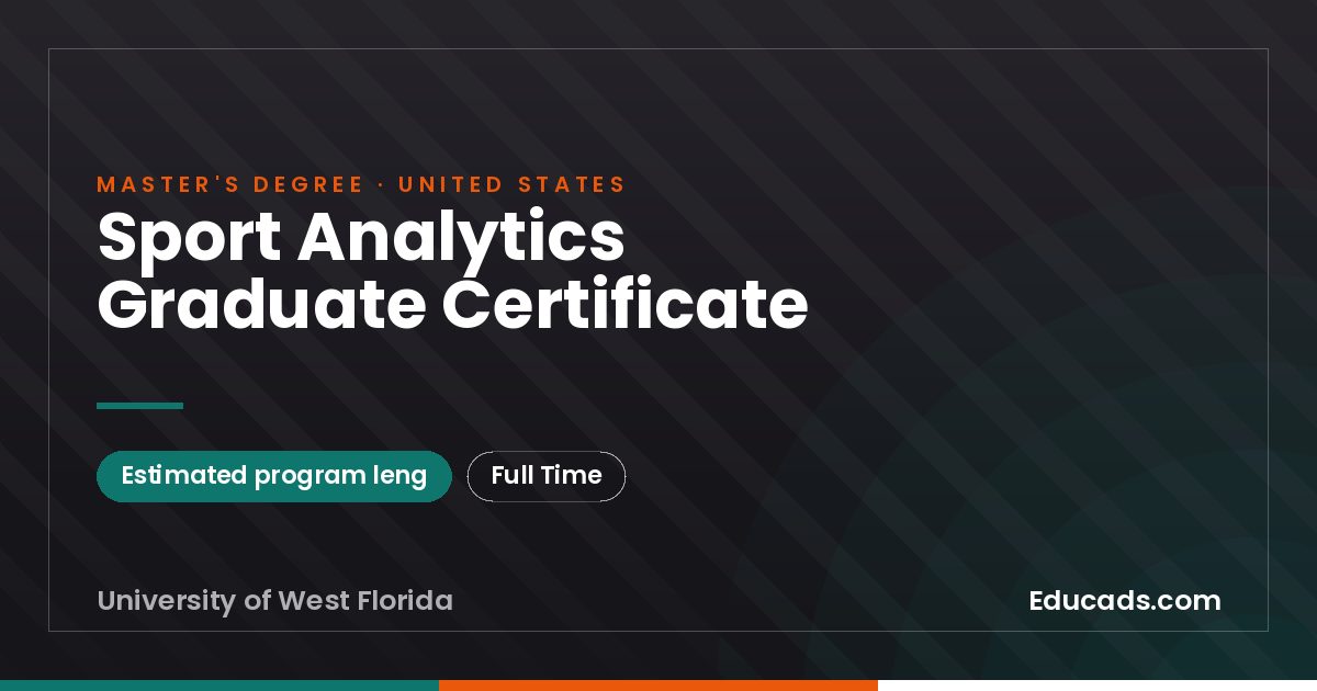 Sport Analytics Graduate Certificate