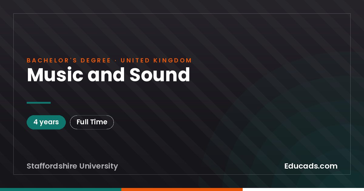 Music and Sound