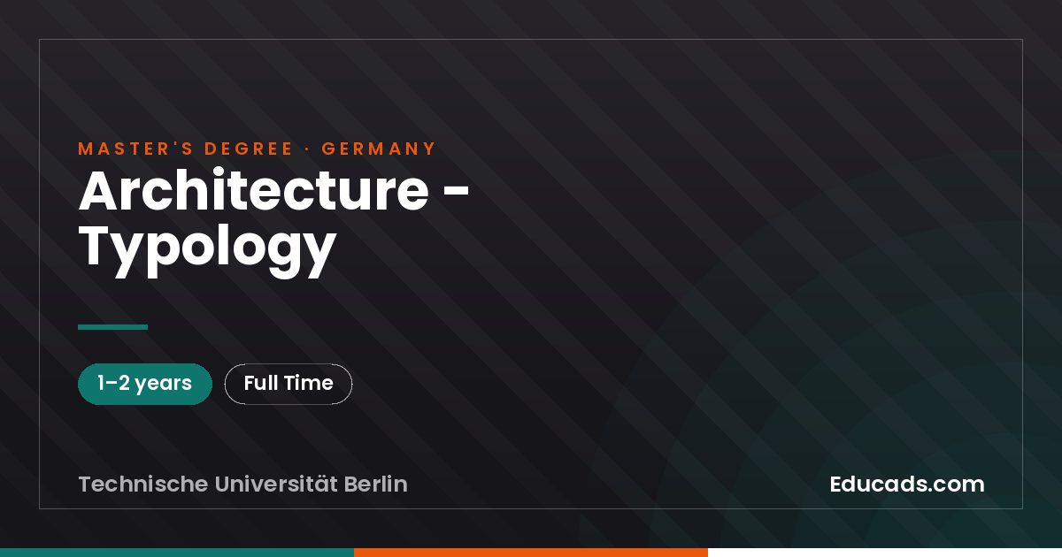 Architecture - Typology
