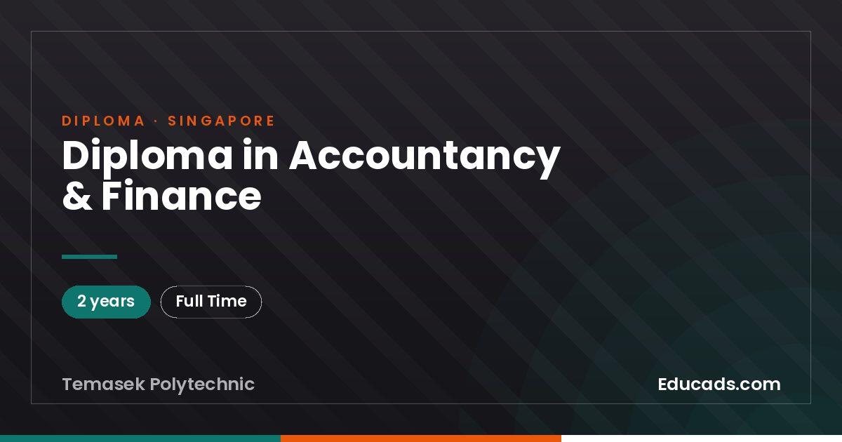 Diploma in Accountancy & Finance