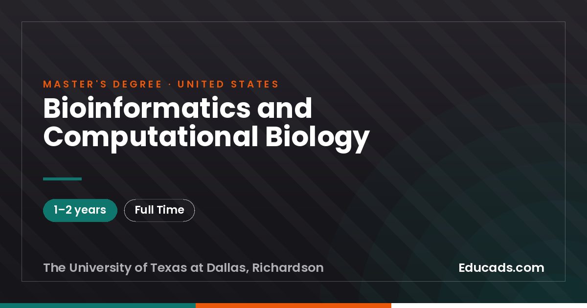 Bioinformatics and Computational Biology