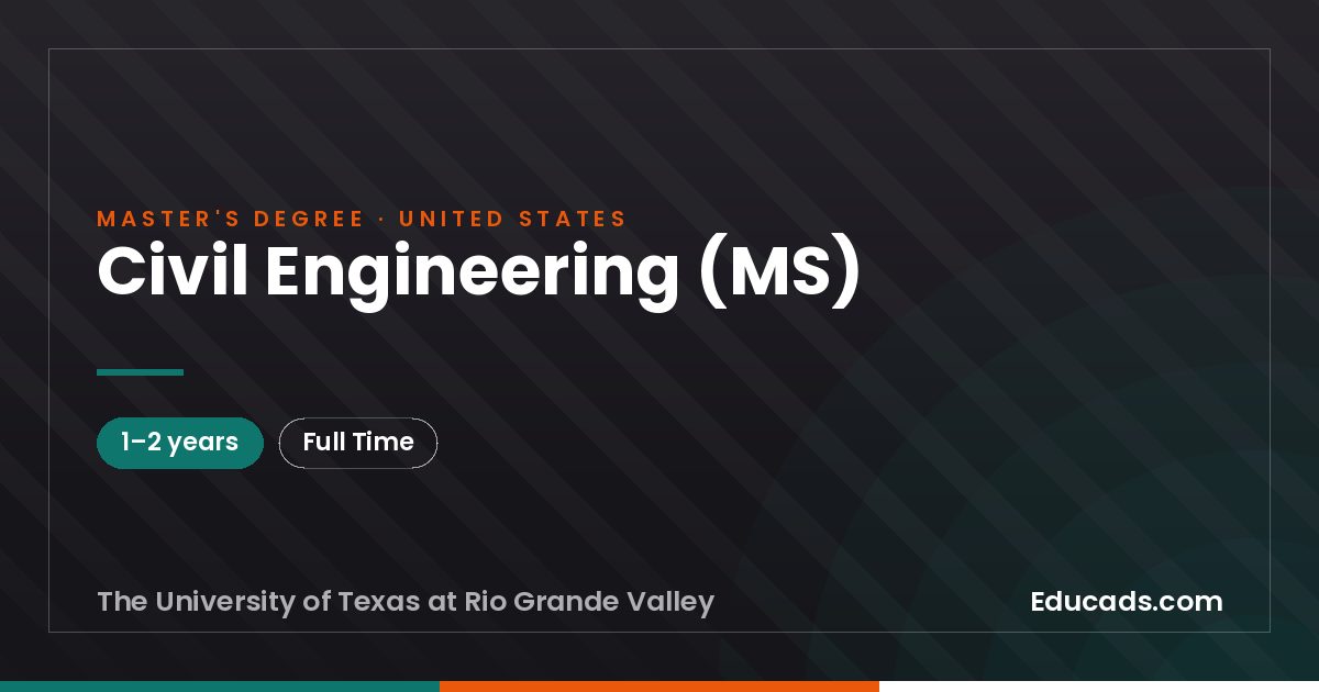 Civil Engineering (MS)