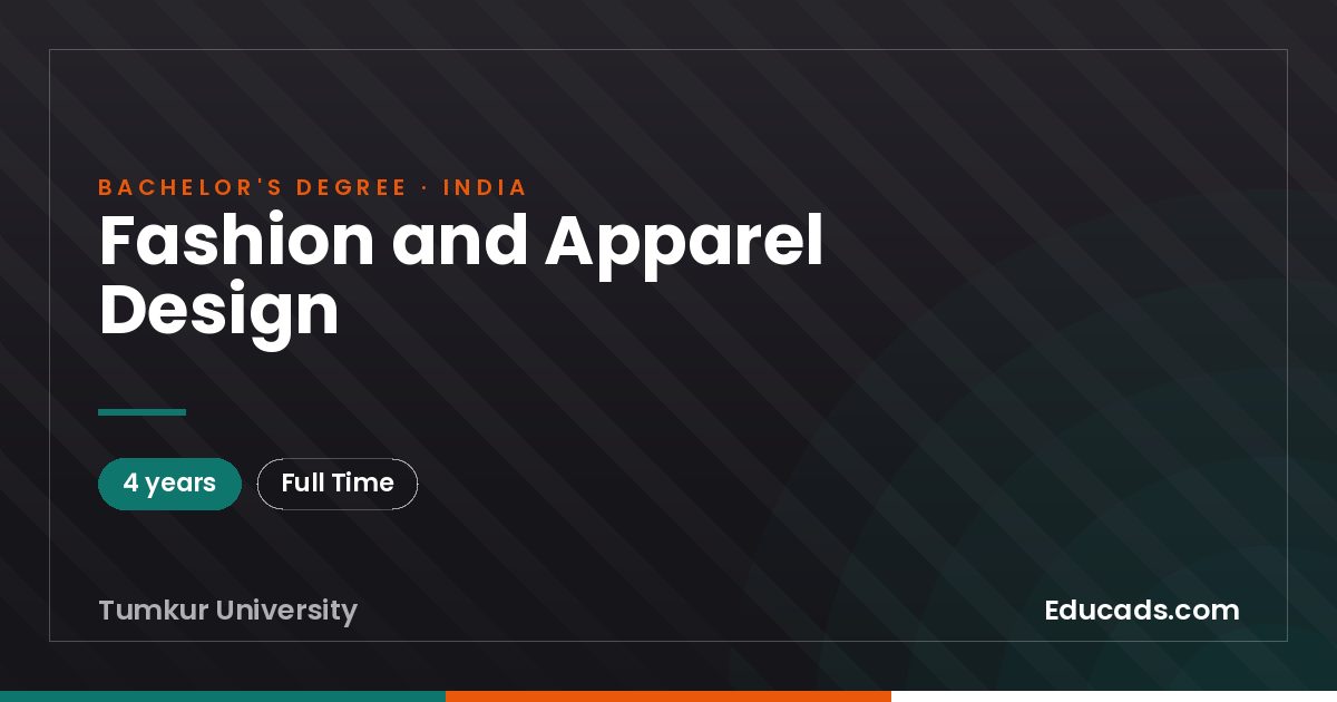 Fashion and Apparel Design