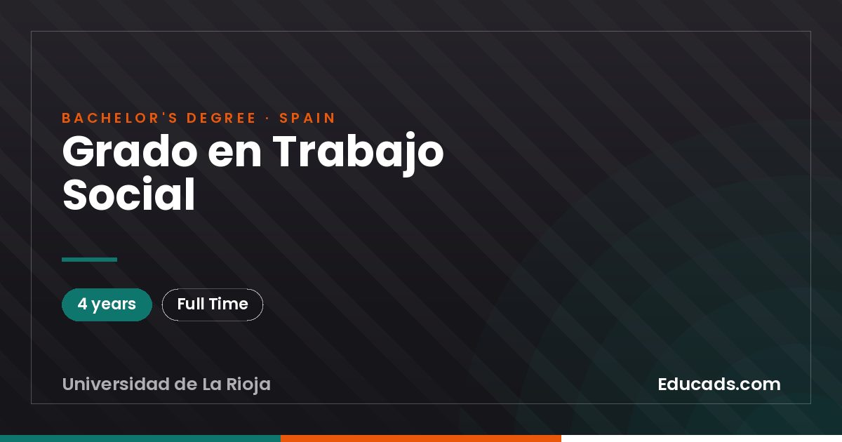 Grado en Trabajo Social