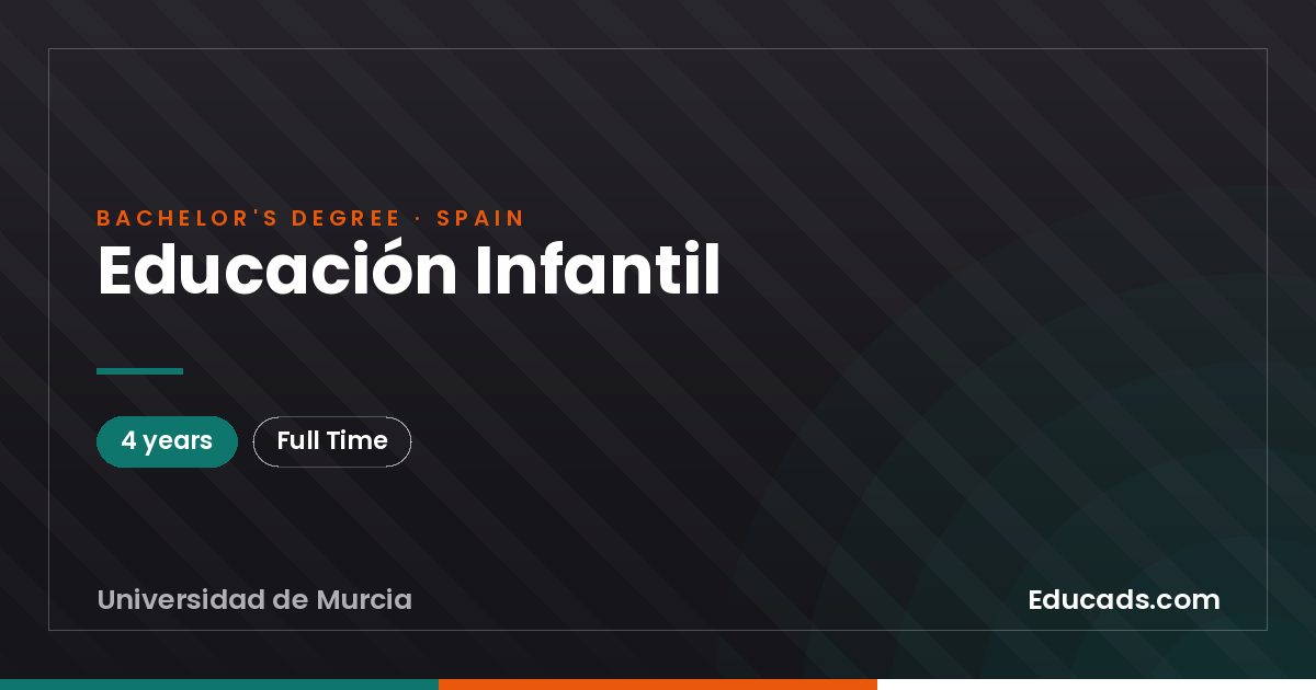 Educación Infantil
