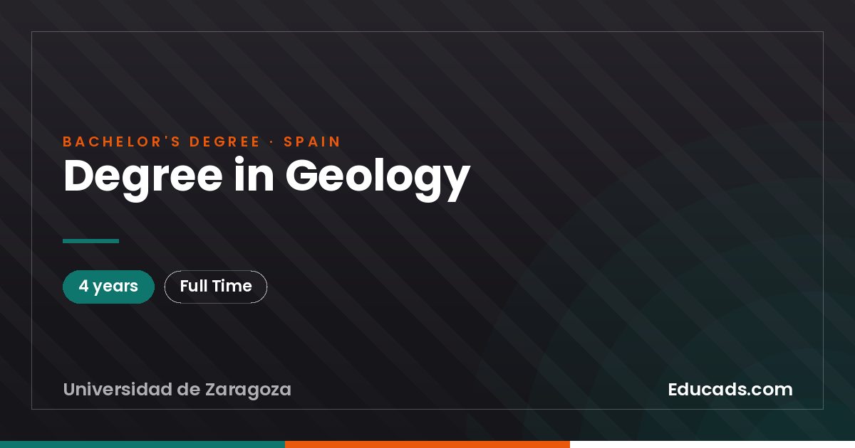 Degree in Geology