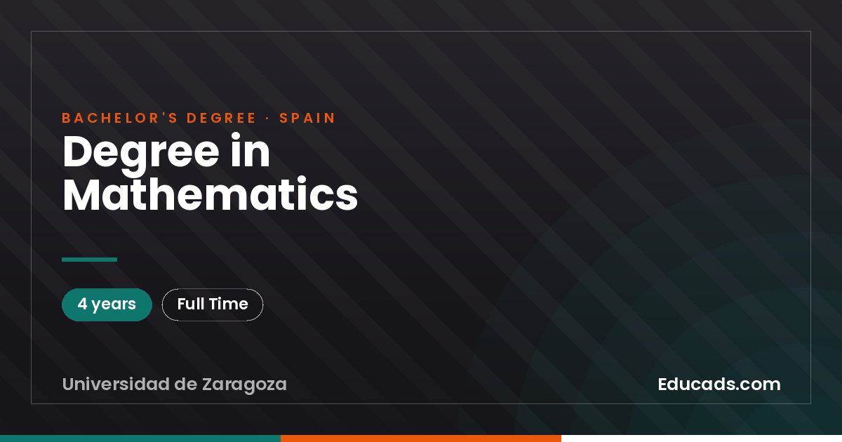 Degree in Mathematics