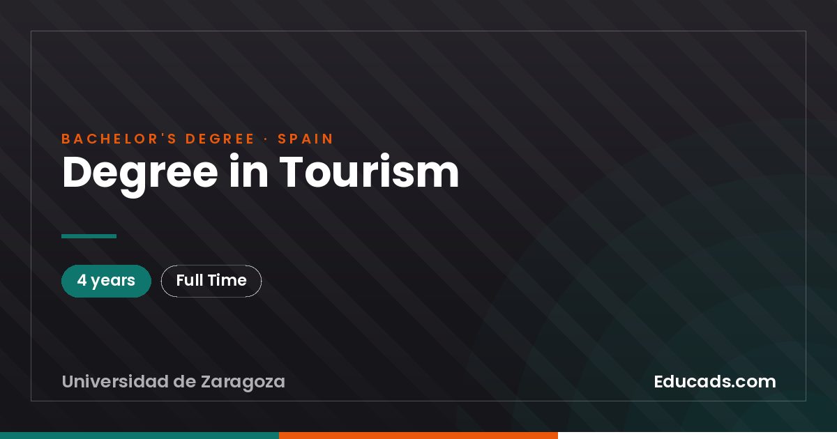 Degree in Tourism