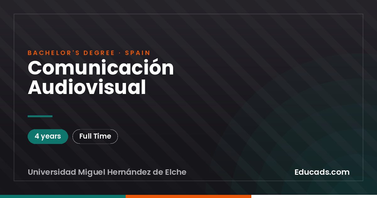 Comunicación Audiovisual
