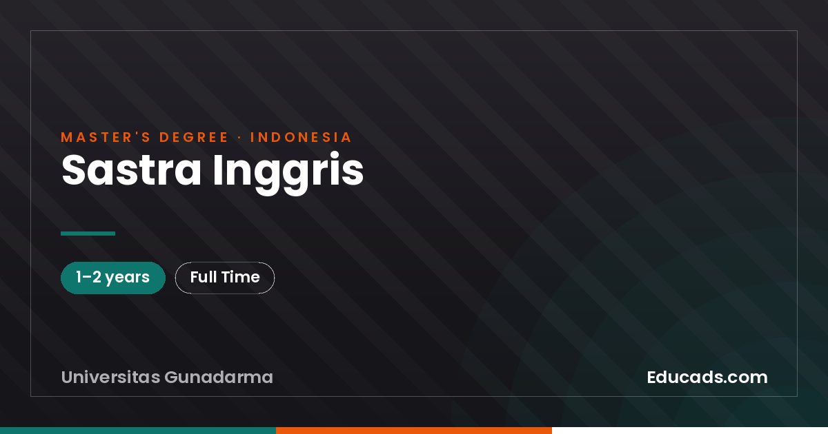 Sastra Inggris