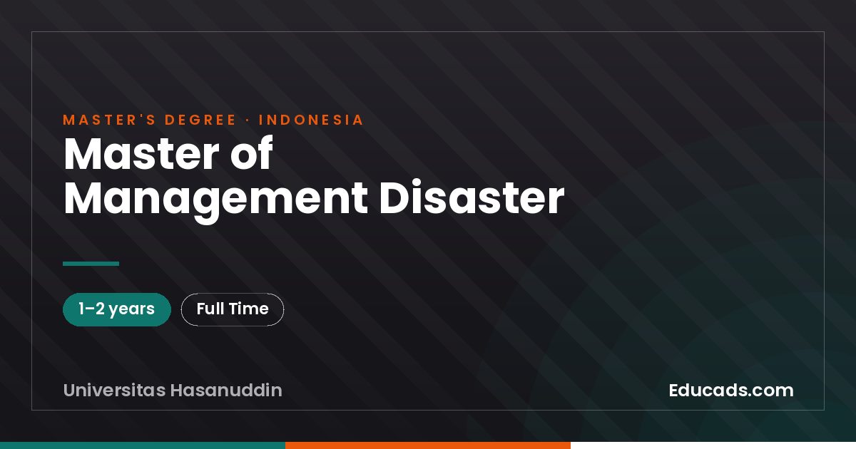 Master of Management Disaster