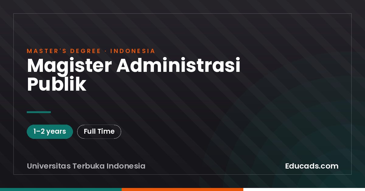 Magister Administrasi Publik