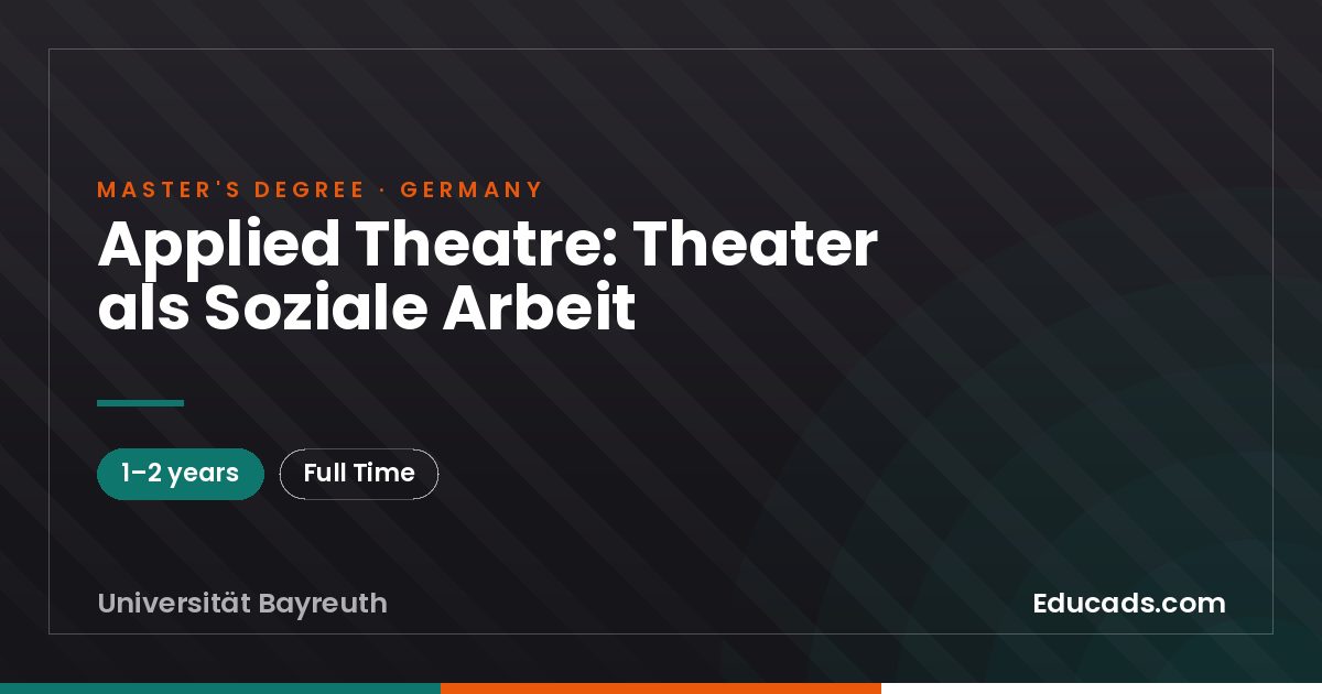 Applied Theatre: Theater als Soziale Arbeit