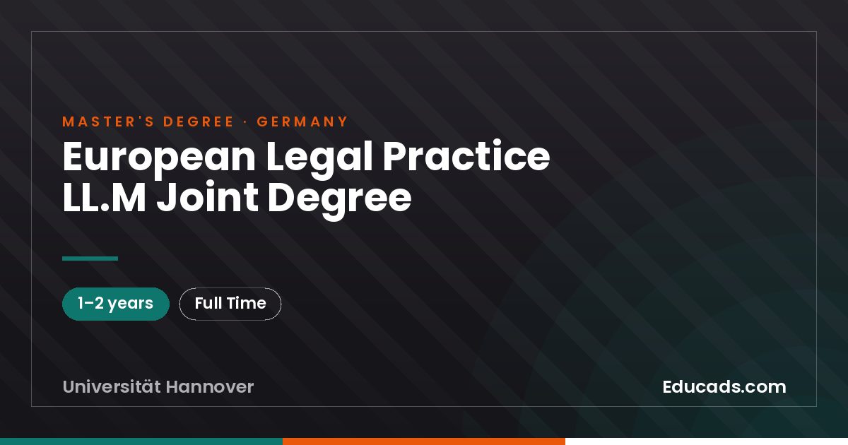 European Legal Practice LL.M Joint Degree