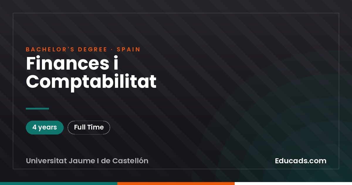 Finances i Comptabilitat