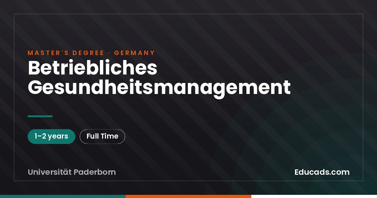 Betriebliches Gesundheitsmanagement