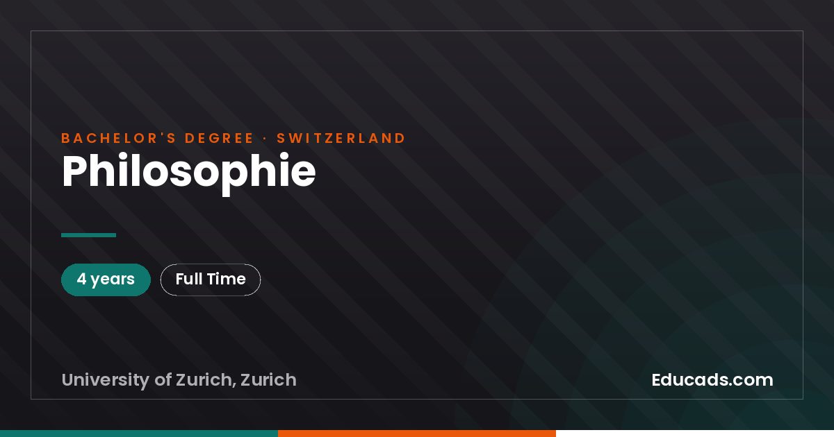 Philosophie