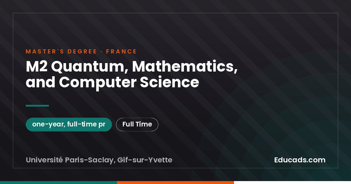 M2 Quantum, Mathematics, and Computer Science