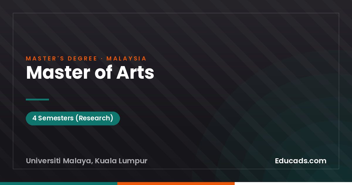 Master of Arts