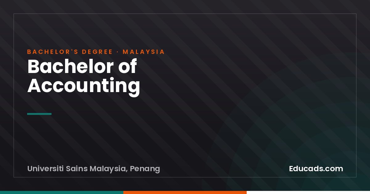 Bachelor of Accounting