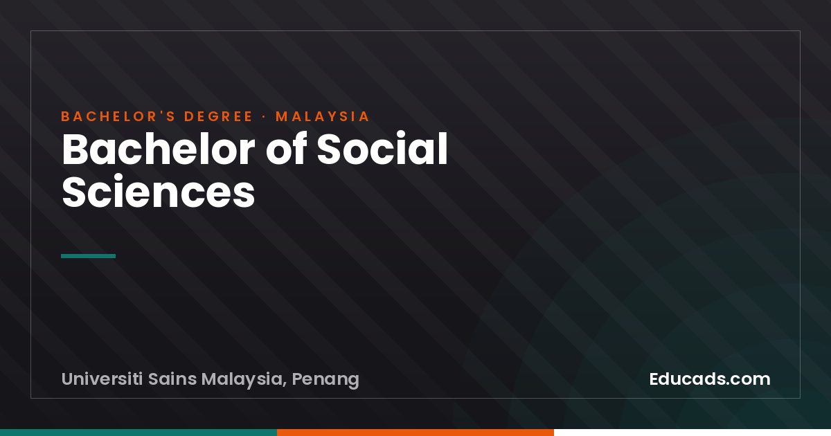 Bachelor of Social Sciences