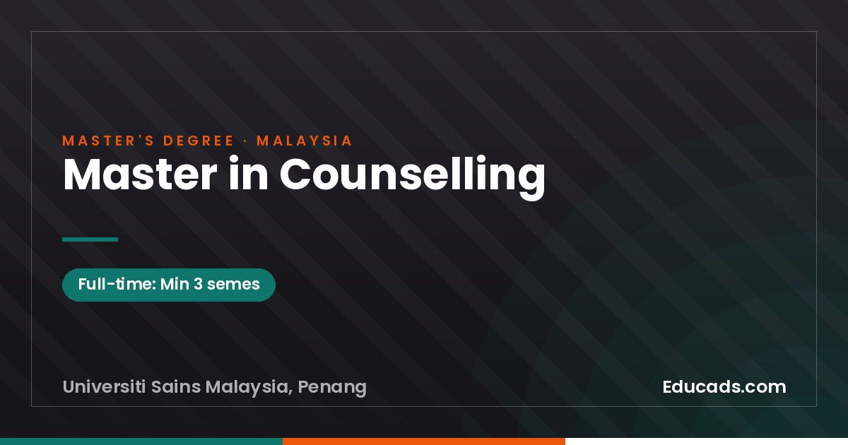 Master in Counselling