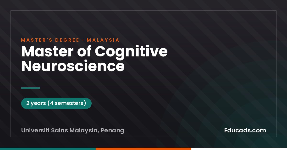 Master of Cognitive Neuroscience